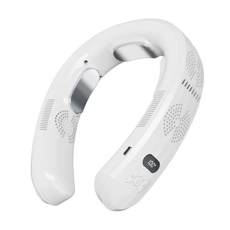 USB Portable Hanging Neck Fan Turbine Semiconductor Three Refrigeration System - globaltradeleader