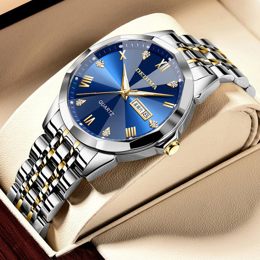 Men's Watch Waterproof Super Luminous Luxury Watch - globaltradeleader