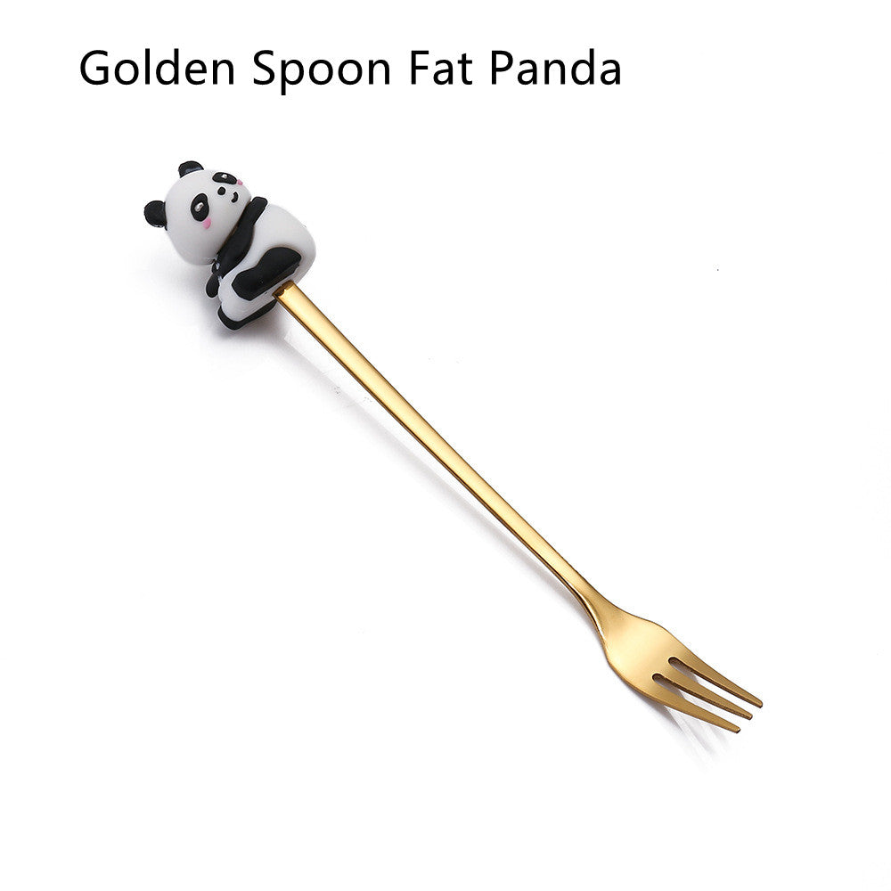 Christmas Cartoon Tableware Cat's Paw Spoon