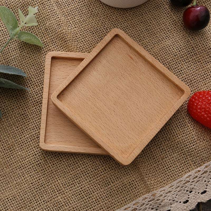 Wooden Coaster Creative Japanese Tea Ceremony Tea Cup Holder - globaltradeleader