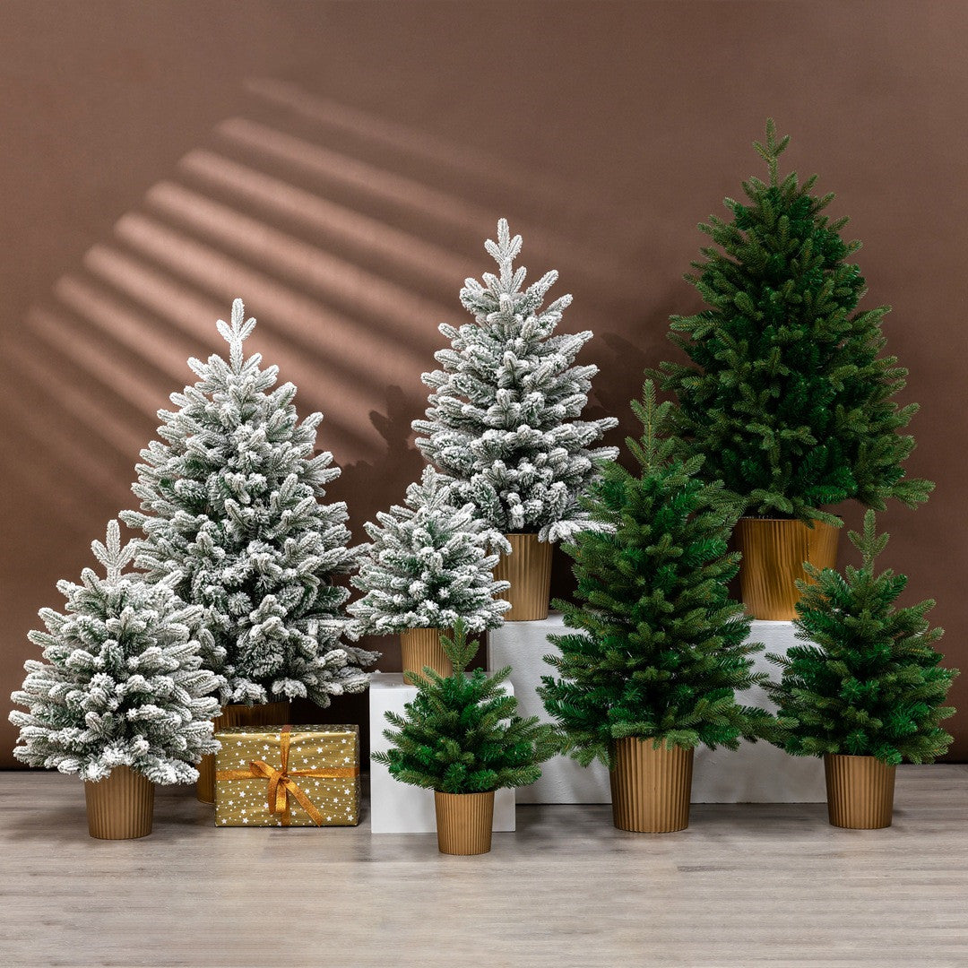 Simulation PE Christmas Tree Desktop Decoration