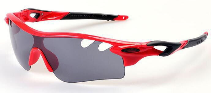 Hollowed-out sports glasses