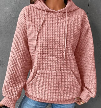 Women's Loose Casual Solid Color Long-sleeved Sweater - globaltradeleader