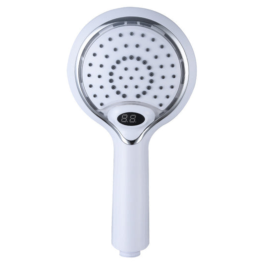 Temperature Display Three-Color Digital Display Shower Head - globaltradeleader