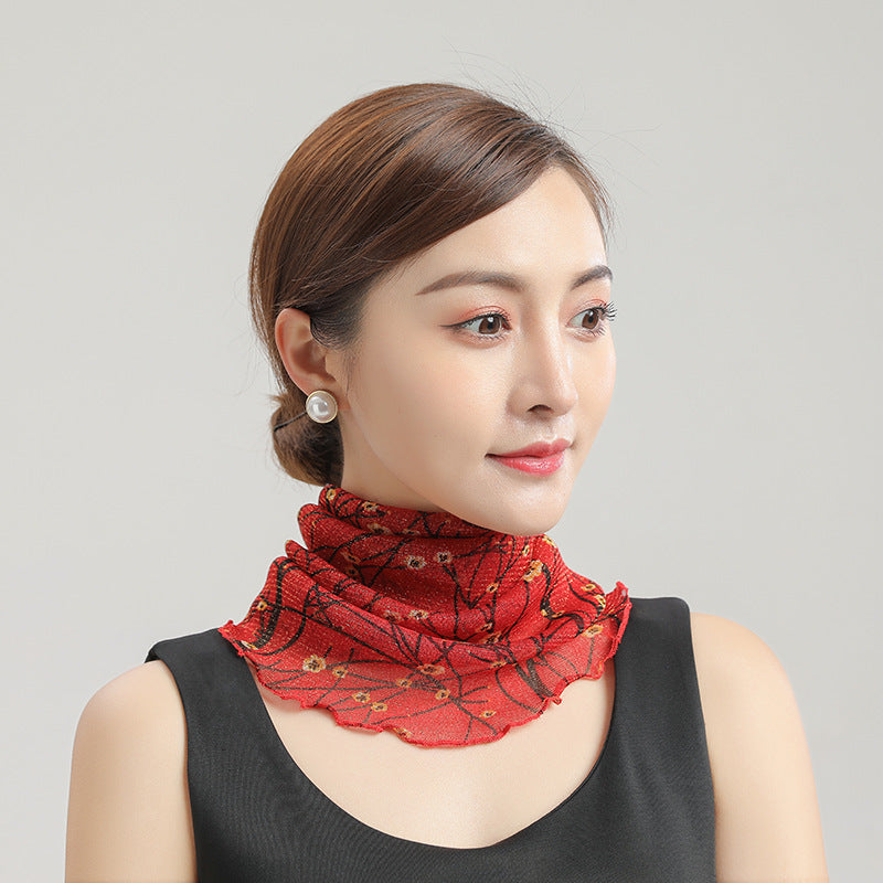 Women's UV Protection Neck Protection Scarf