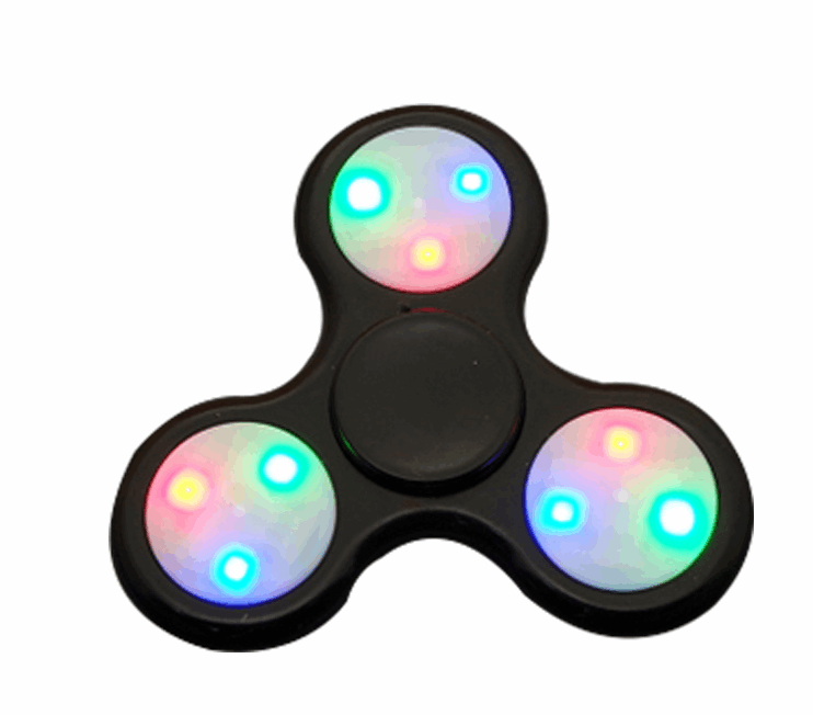 Fidget Spinner Led Lights Batteries Included