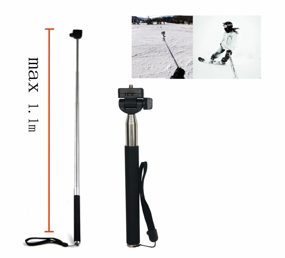 GoPro hero4 kit 15 1 general SJ4000 SJ7000 small ants moving camera.