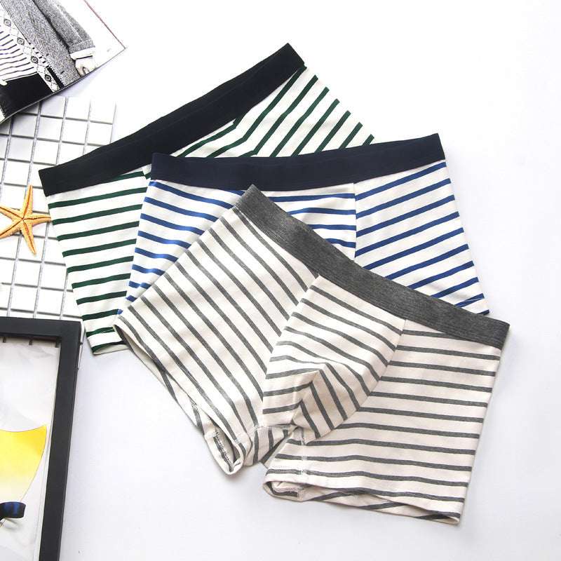 Striped men's underwear
