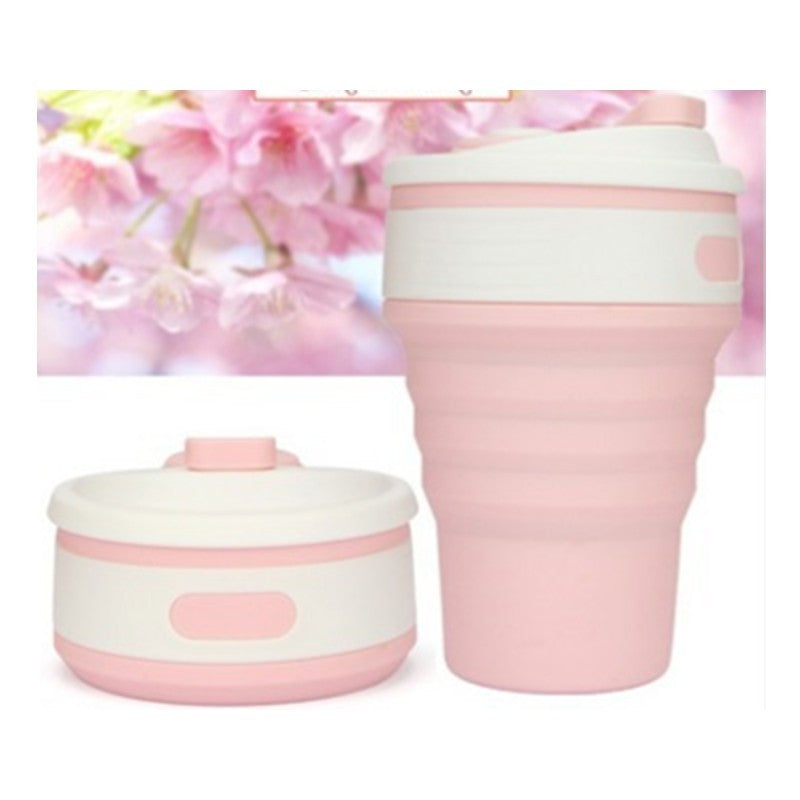 Coffee Mugs Travel Collapsible Silicone Cup Folding Water Cups BPA FREE Food Grade Drinking Ware Mug Tea Coffee Cups - globaltradeleader