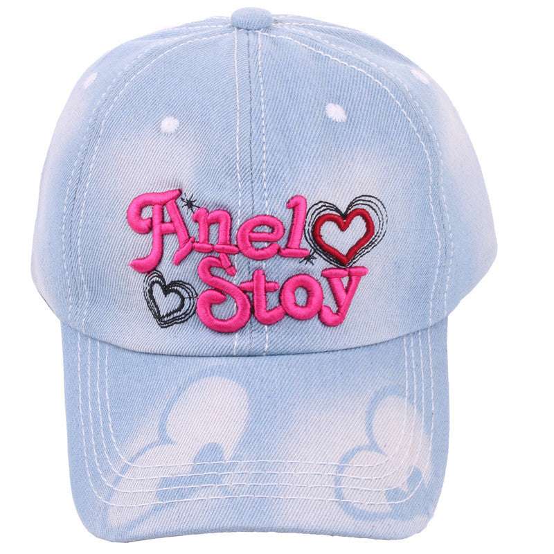 Fashion Casual Cowboy Hat Female Sun Hat Summer Sun-proof Peaked Cap - globaltradeleader