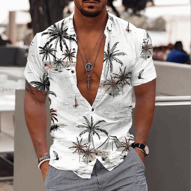 Men's 3D Digital Printed Shirt