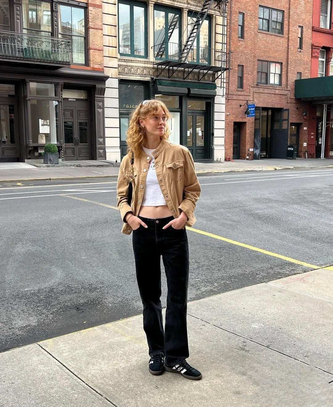 Black Bootcut Jeans Washed Retro Distressed