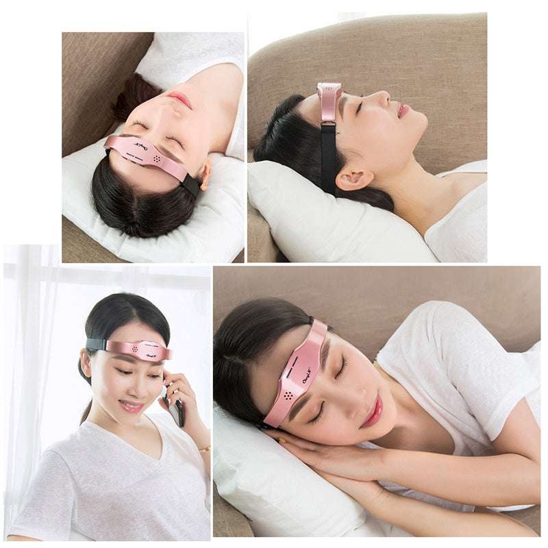 Head Massager Wireless Stress Relief Brain Massage Helmet Unisex Sleep Therapy Device - globaltradeleader