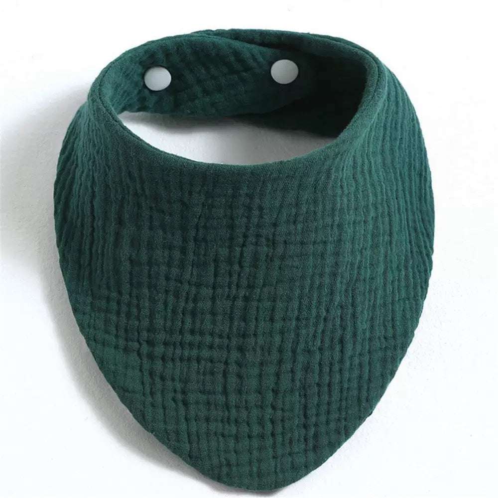 Triangular Scarf Pure Cotton Newborn Bib