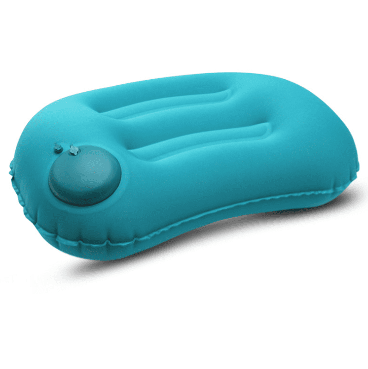 Inflatable pillow press inflatable pillow outdoor pillow office waist rely on portable travel cushion