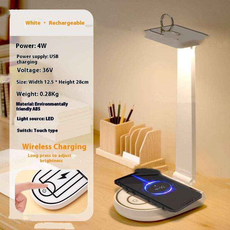 Creative Basketball Stand Table Lamp Mobile Phone Wireless Charging Lamp - globaltradeleader