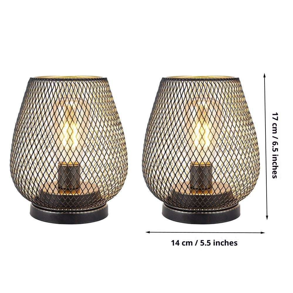 Iron Lamp Bedroom Dining Room Net Light Small Night Lamp Decorative Lights - globaltradeleader