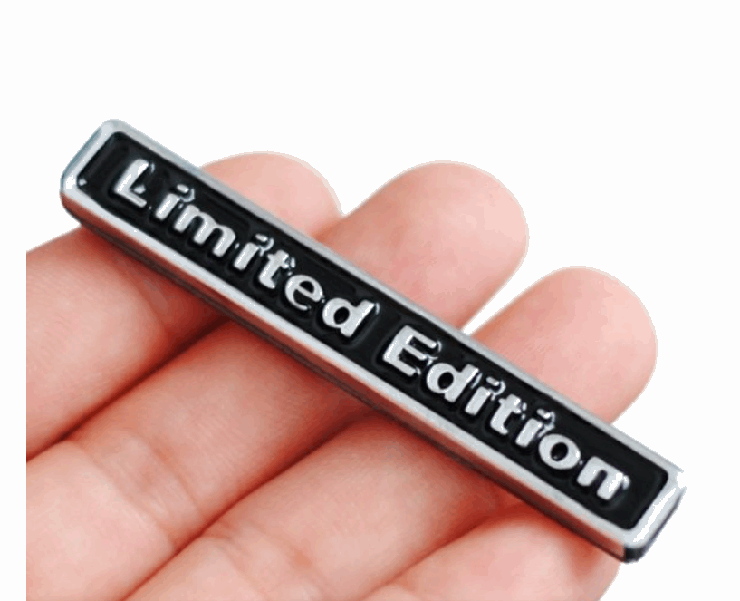 Limited Edition Car Logo Wordmark Limited Edition