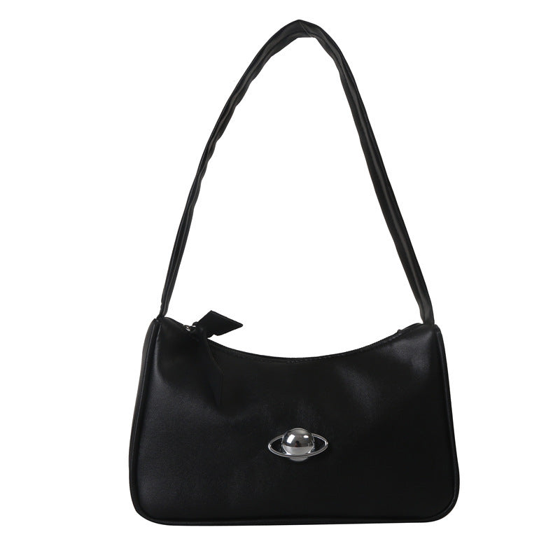 Simple Temperament Pure Color Gentle Shoulder Bag - globaltradeleader