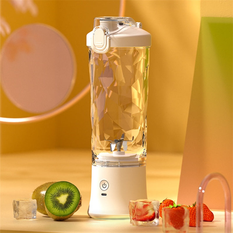 Portable Blender Juicer Personal Size Blender For Shakes And Smoothies With 6 Blade Mini Blender Kitchen Gadgets - globaltradeleader