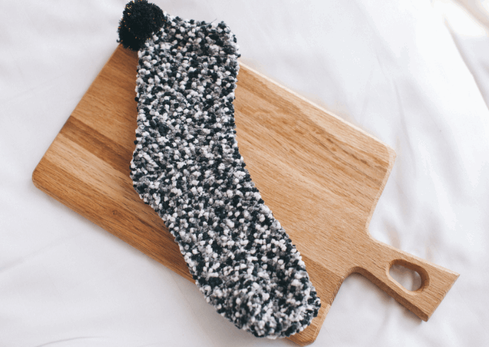 Three-dimensional cake socks home floor socks pearl velvet tube female socks