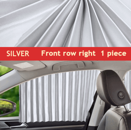 Magnetic Car Curtains Window Shade for Side Windows Baby Sun Shade Protection Adjustable Foldable Car Accessories