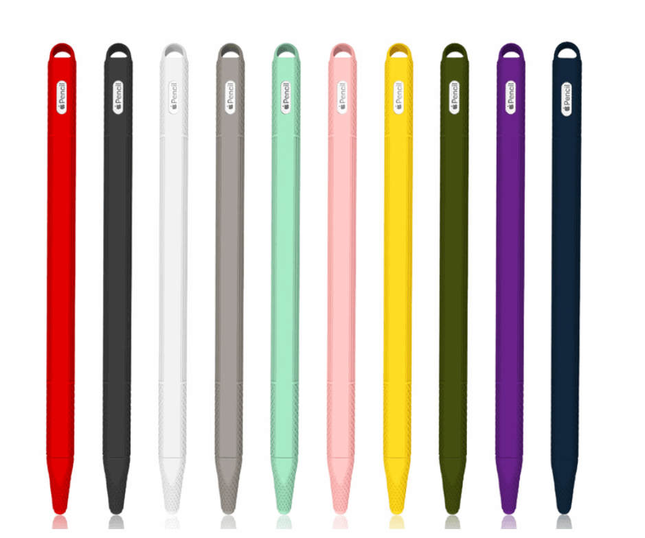 Touch Pen Set Pencil Silicone Touch Pen Set Stylus Storage Protective Cover Pencil Set