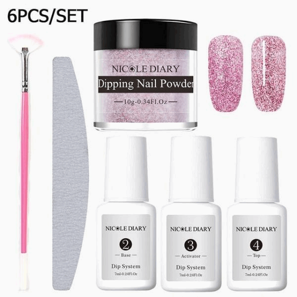 Scrub Sticky Powder Nail Wetting Powder