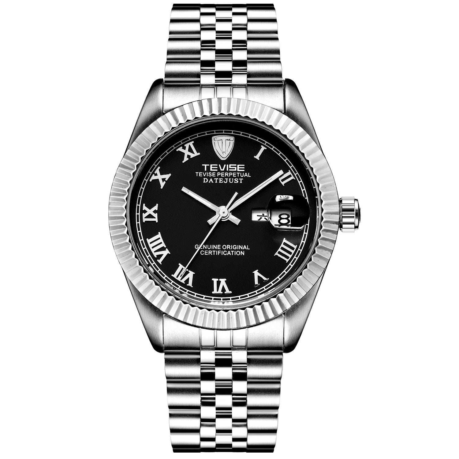 Detective   Explosion Calendar Mens Watch Business Watch Mechanical Automatic Mechanical Watch Waterproof Sheet - globaltradeleader