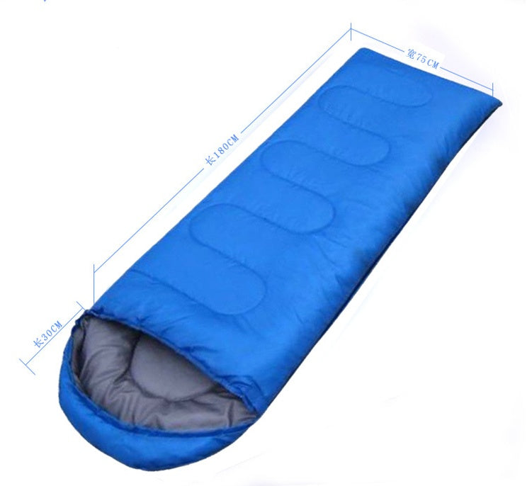 Outdoor Camping Sleeping Bag Portable Light Waterproof Travel Hiking Sleeping Bag With Cap - globaltradeleader