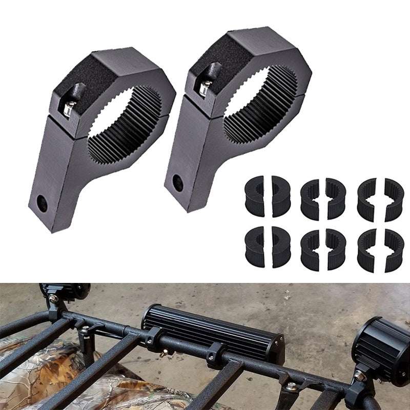 Car LED Off-road Vehicle Bar Light Fixed Bracket Non-slip 9-character Lock Modification