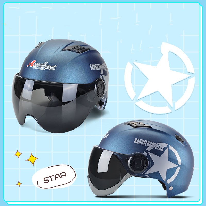 Winter Warm Battery Car Helmet Cute Korean Helmet