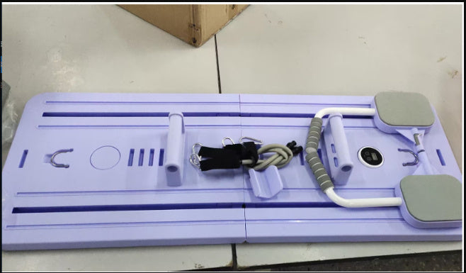 Multifunctional Fitness Board Flat Support Chest And Abdominal Muscle Equipment Household Abdominal Wheel - globaltradeleader