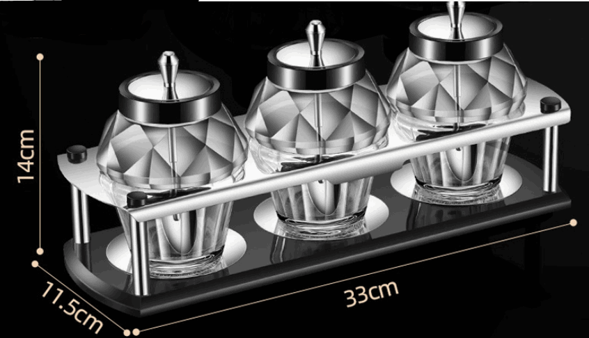 Kitchen Utensils Seasoning Jar Spoon Cover One