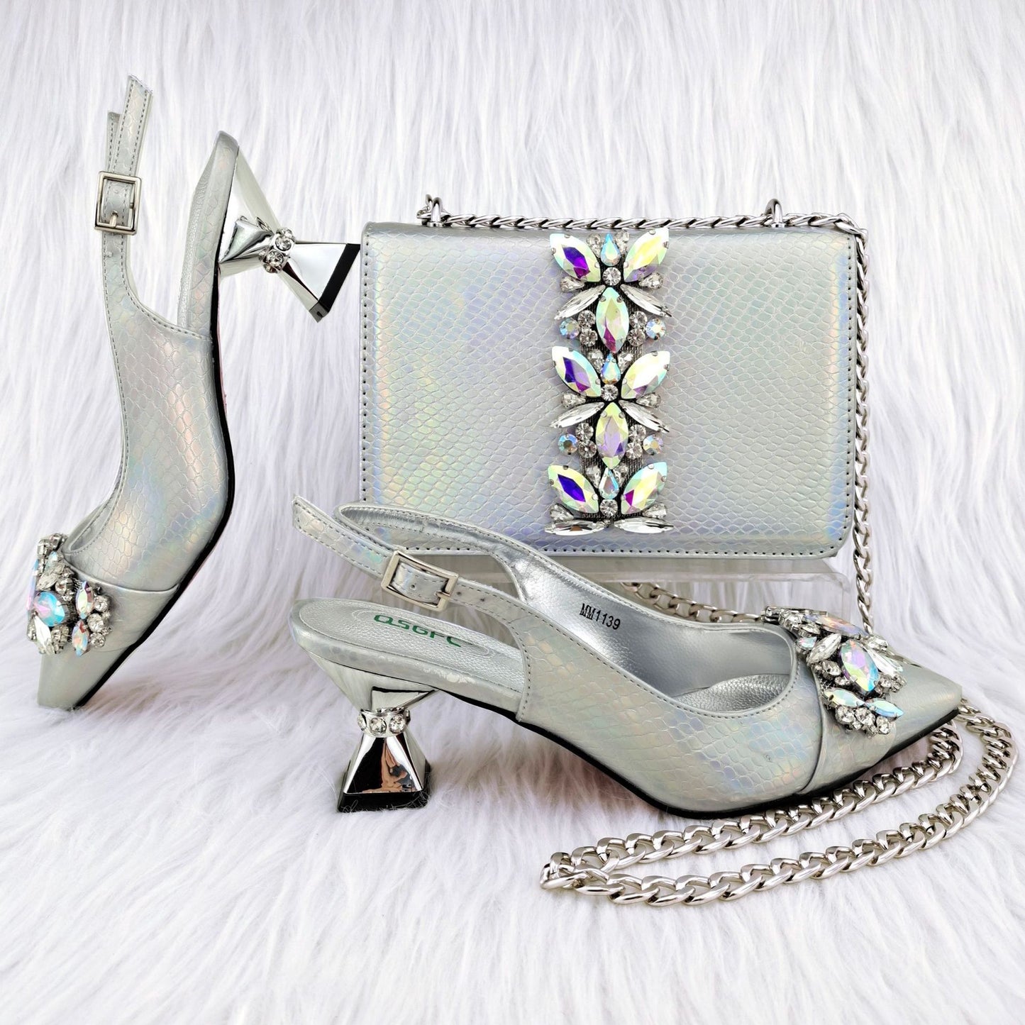 French Stiletto Heel Low Heel High Heels Can Be Crossbody Hand Bag - globaltradeleader