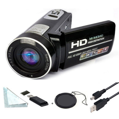 New Digital Camera With 3.0 Inch Rotating Screen HD 1080P V - globaltradeleader