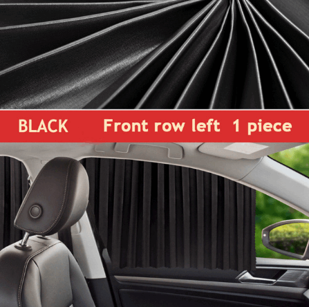 Magnetic Car Curtains Window Shade for Side Windows Baby Sun Shade Protection Adjustable Foldable Car Accessories