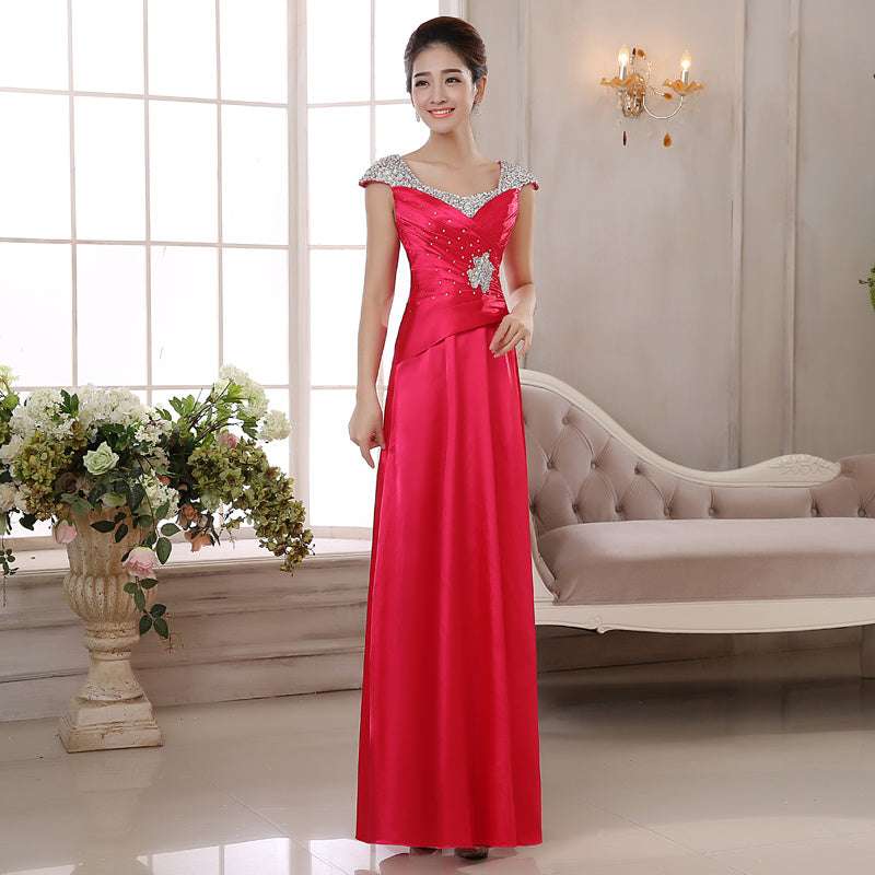 Evening dress fashion dress long style atmosphere - globaltradeleader
