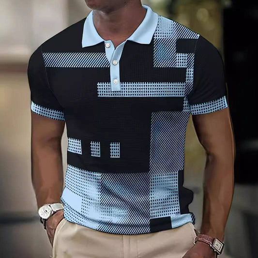 3d Fafger Digital Printing Sports Men's Short Sleeve - globaltradeleader