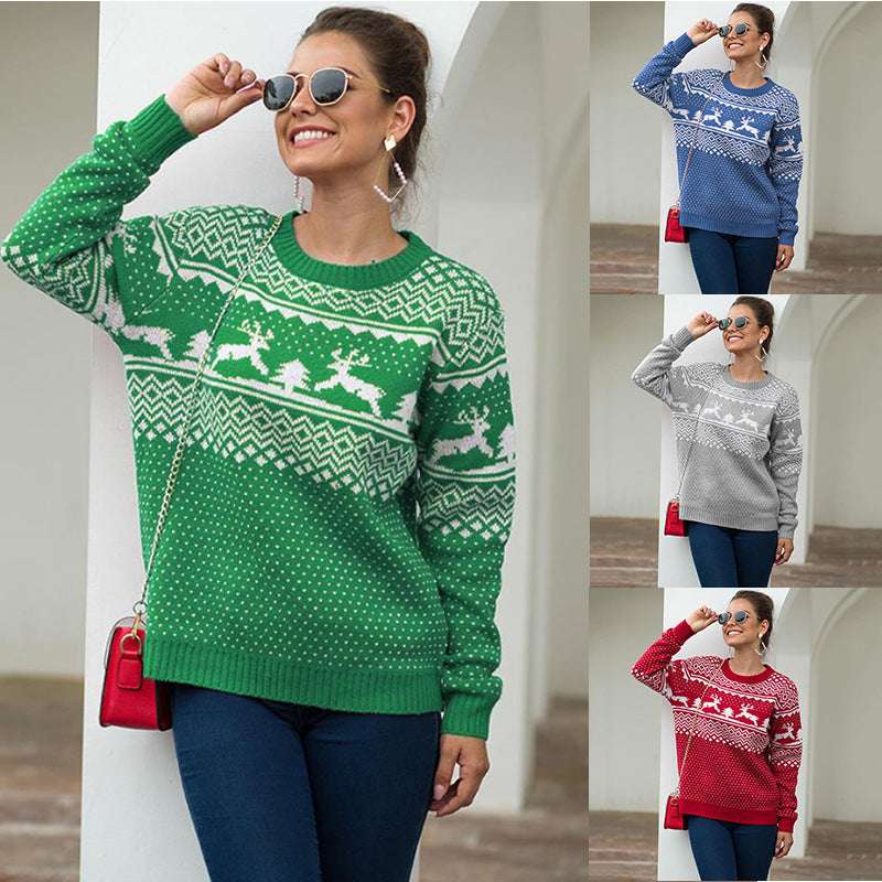Pullover fawn sweater - globaltradeleader