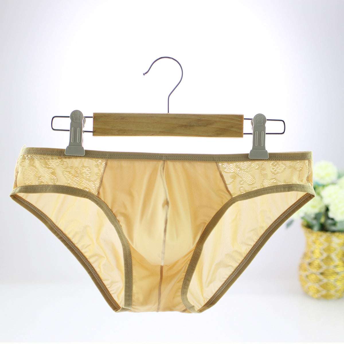 Men's Underwear Low Waist Trunks Silky Smooth