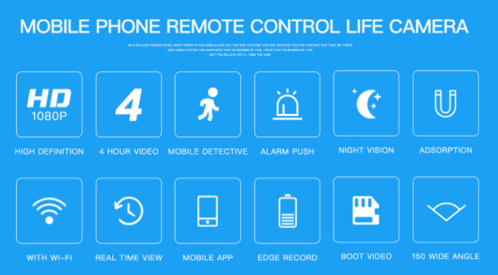MINI CAMERA CAMERLIAR 1080P