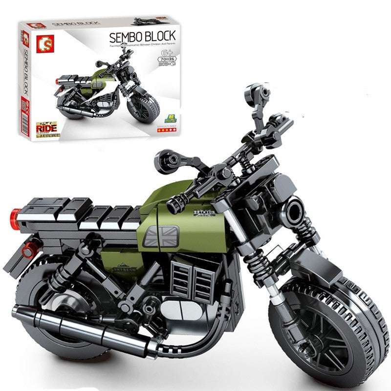 Motorcycle Model Children's Educational Toy Boy Gift - globaltradeleader