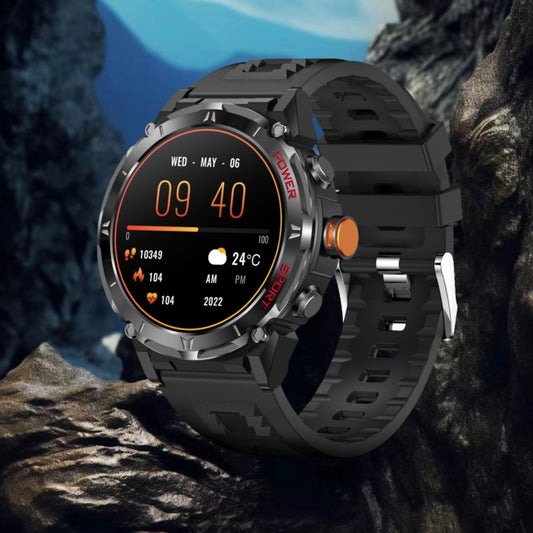 New Y18 Smart Watch 143-inch Blood Oxygen GPS Altitude Pressure Monitoring - globaltradeleader