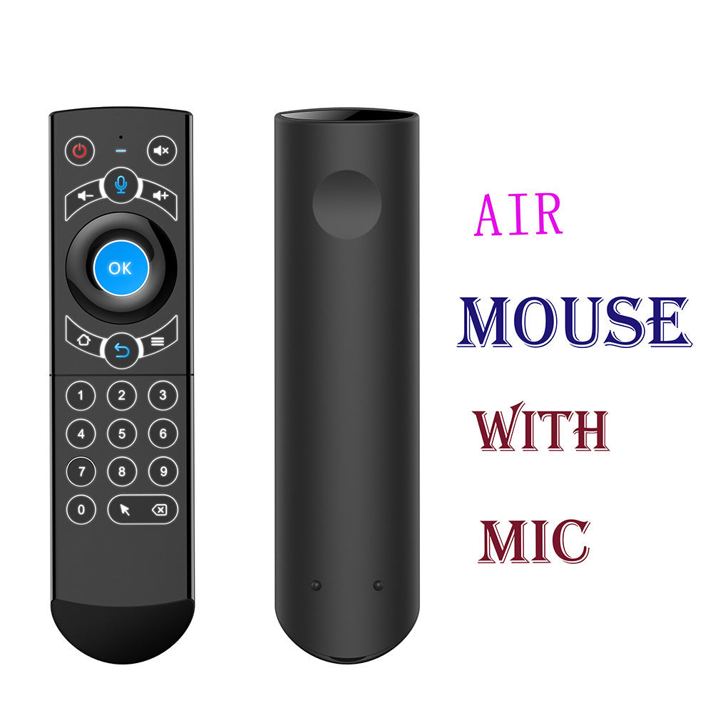 Cross-border Google Intelligent Voice TV Set-top Box Universal Remote Control Wireless Mouse And Keyboard - globaltradeleader