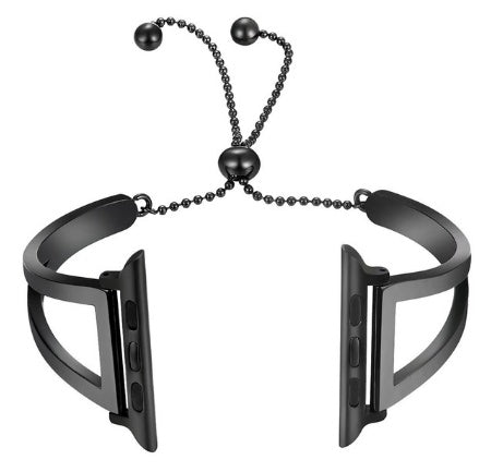 Compatible with Apple, Watch Bands Adjustable Stainless Steel Strap / iWatch series 3 2 1 (38mm/42mm) - globaltradeleader