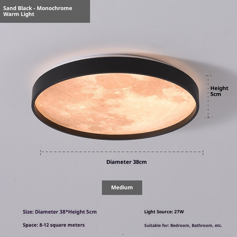 Moon Bedroom Light Modern Creative Ceiling Lamp - globaltradeleader
