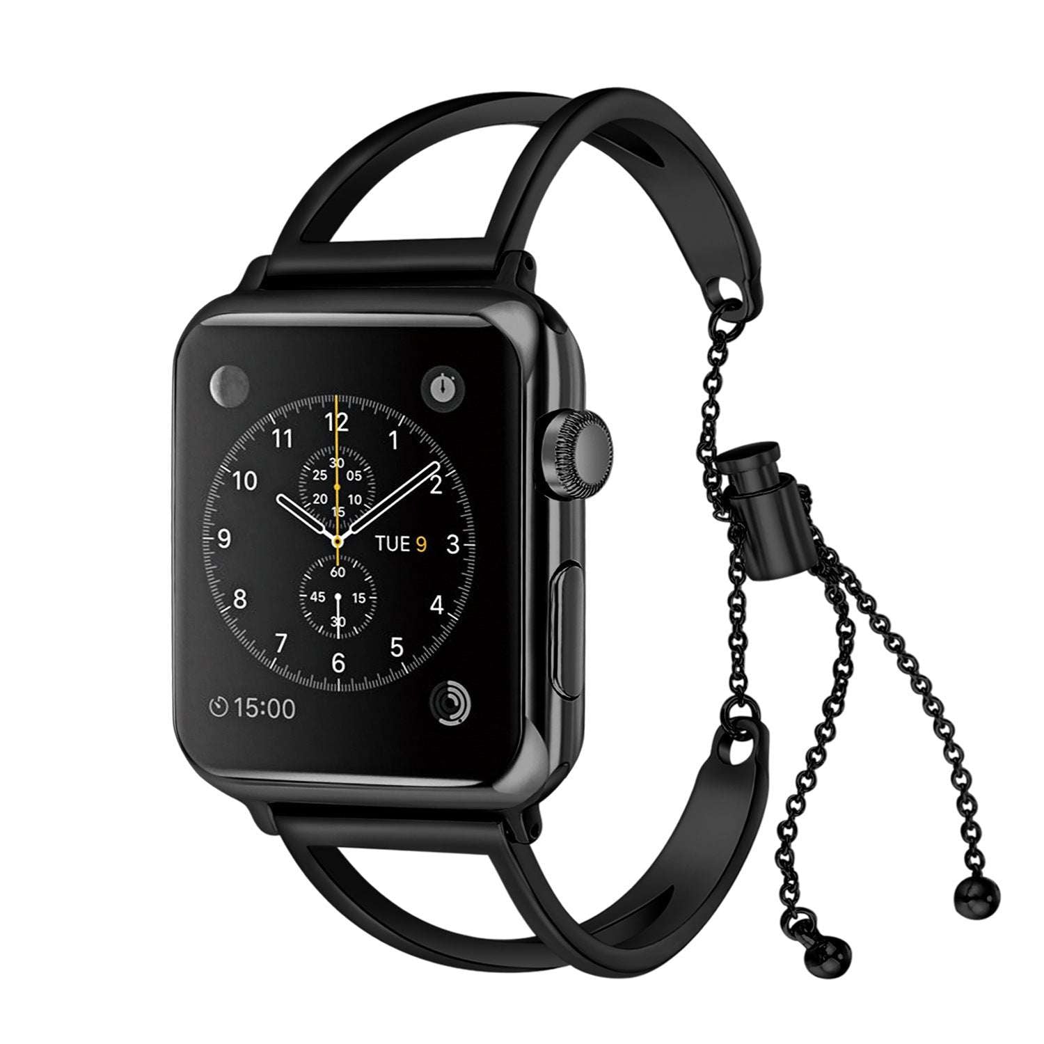 Compatible with Apple, Watch Bands Adjustable Stainless Steel Strap / iWatch series 3 2 1 (38mm/42mm) - globaltradeleader