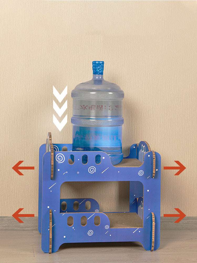 Scratched Board Nest Double Layer Corrugated Cat Litter