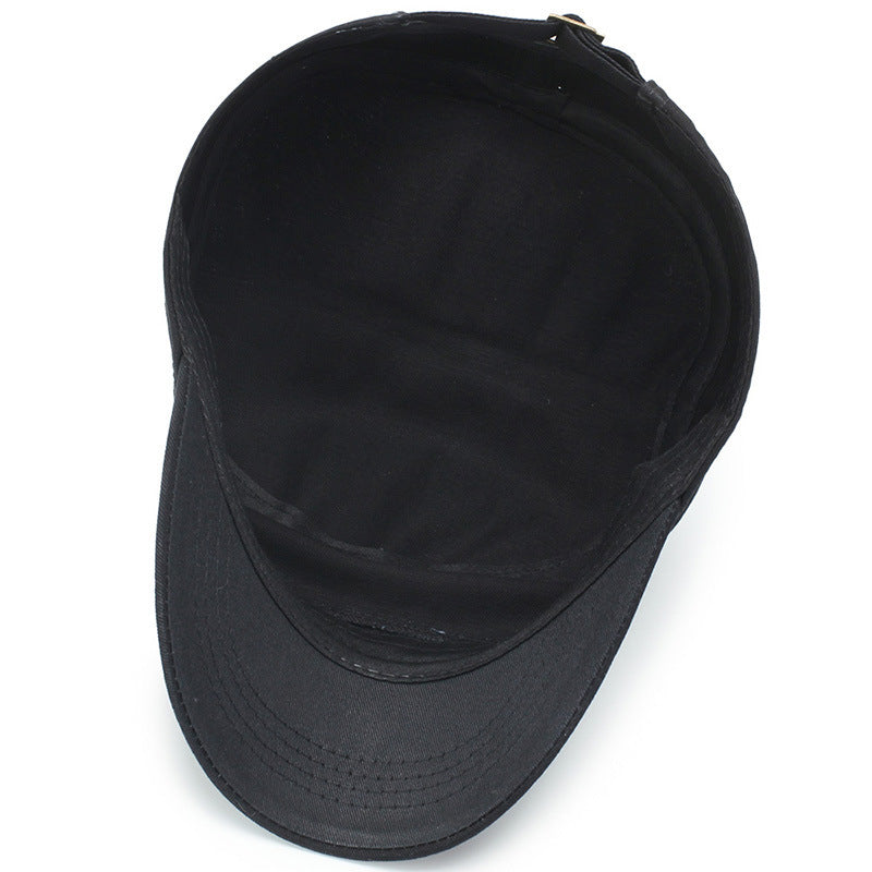 Baseball cap cap summer outdoor sun hat leisure all-match flat cap military cap - globaltradeleader